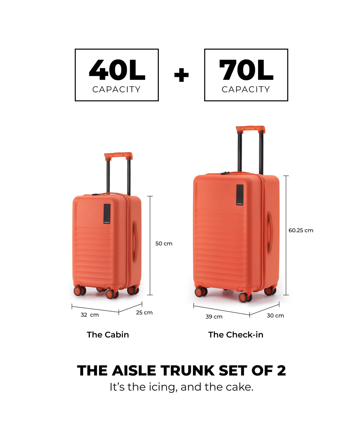 The Aisle Trunk - Set of 2_Orange