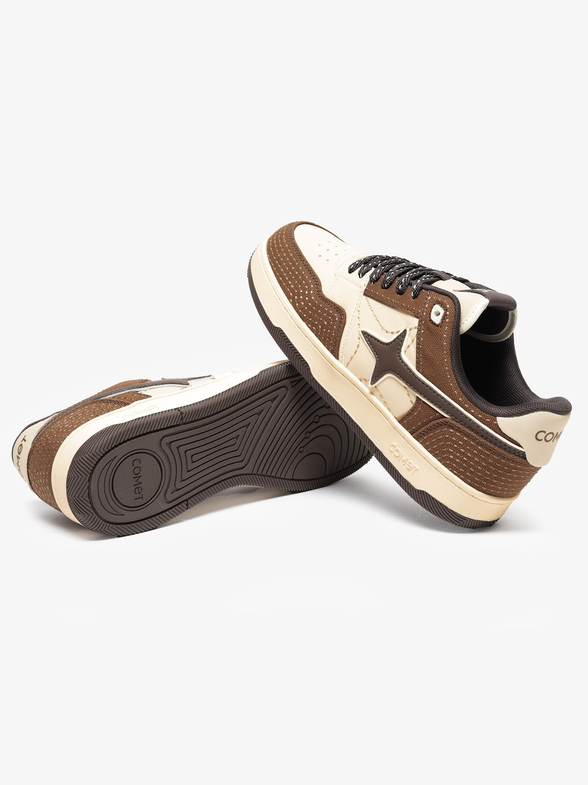 Comet Unisex X Lows Saddle Brown Sneaker