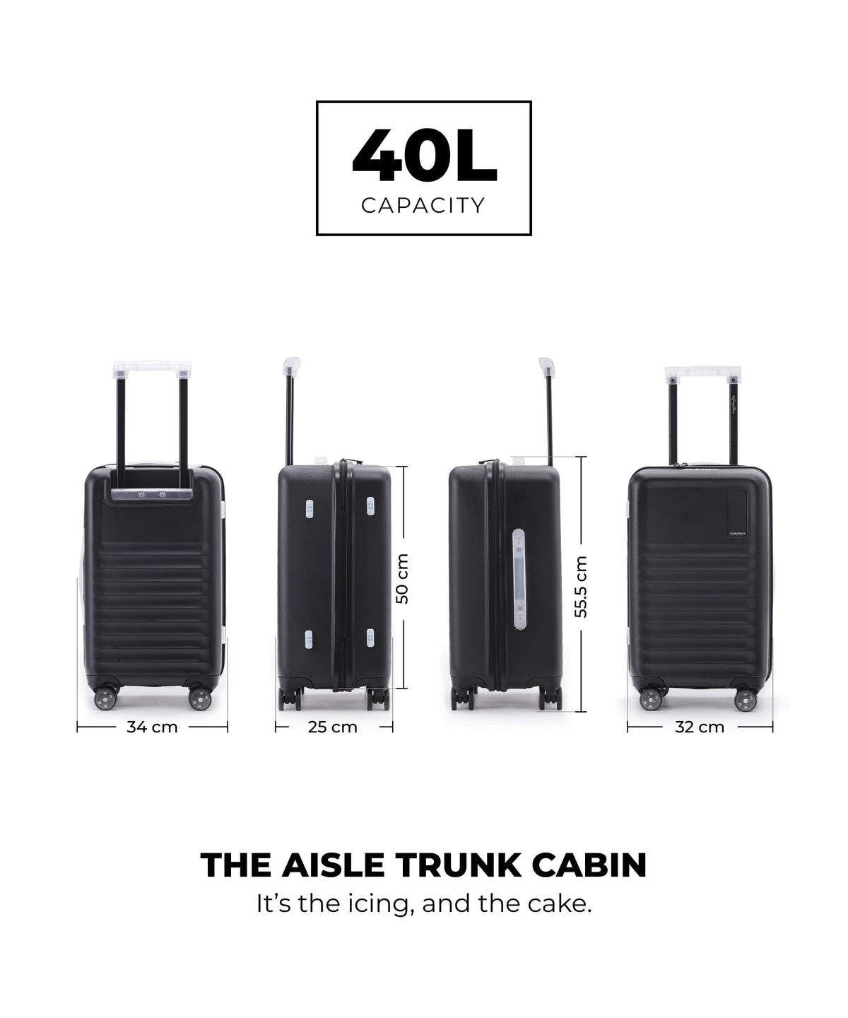 The Aisle Trunk - Cabin_Black