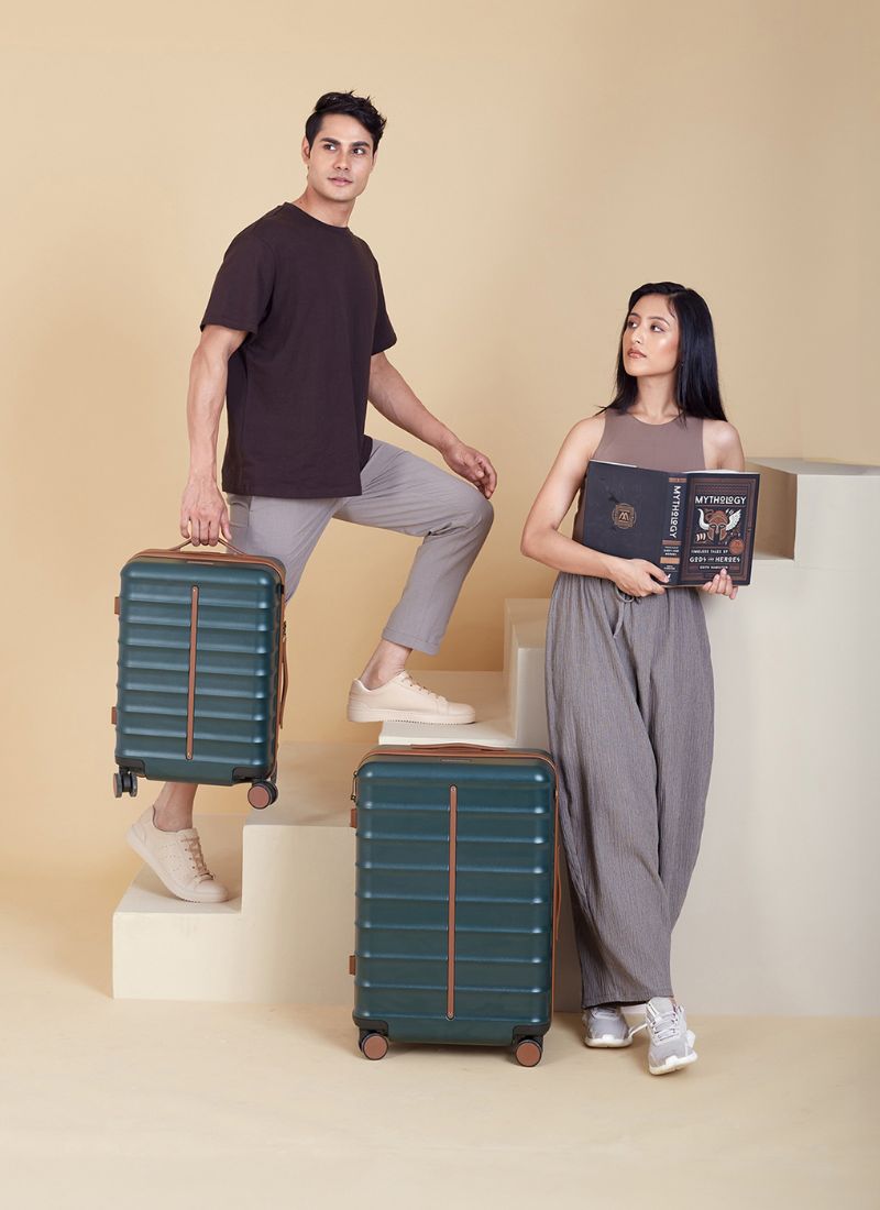 Odyssey Combo | Forest | Cabin+Medium Hard Luggage
