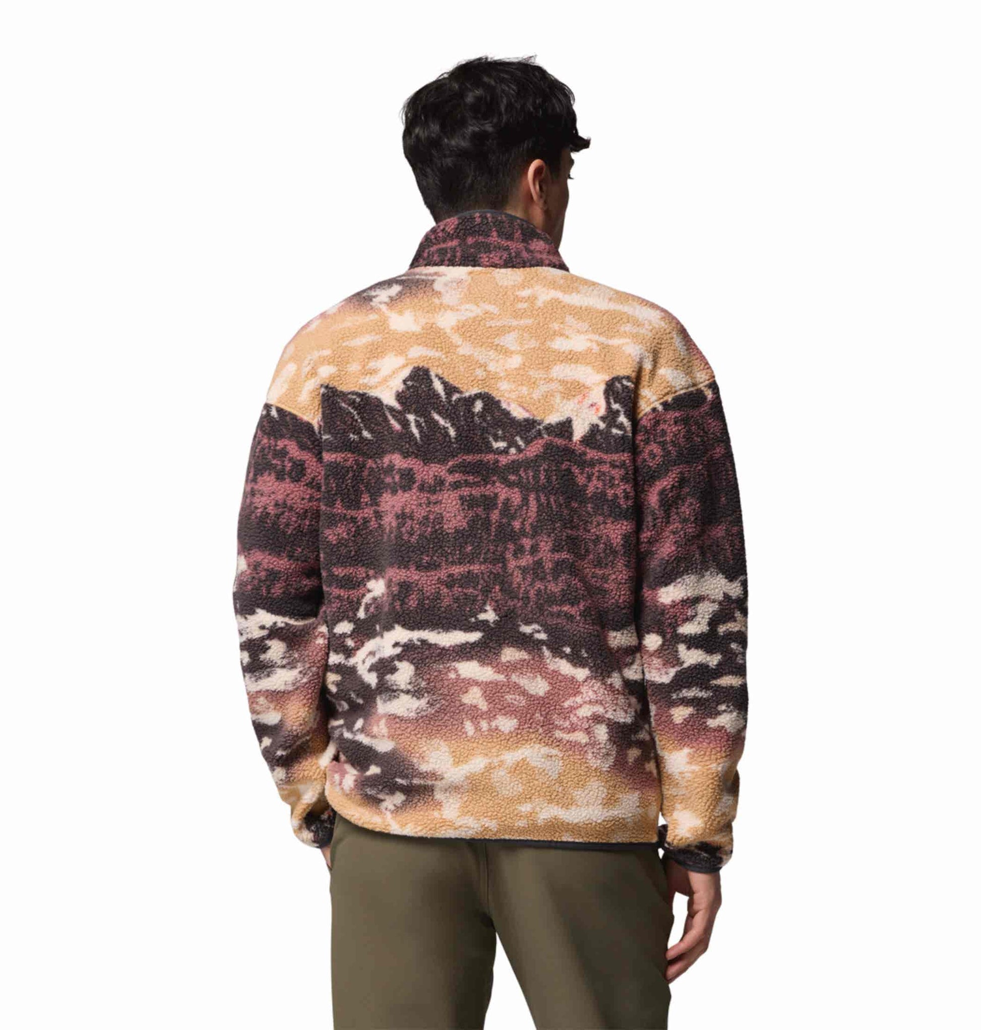 Columbia Men Maroon Helvetia II Pullover