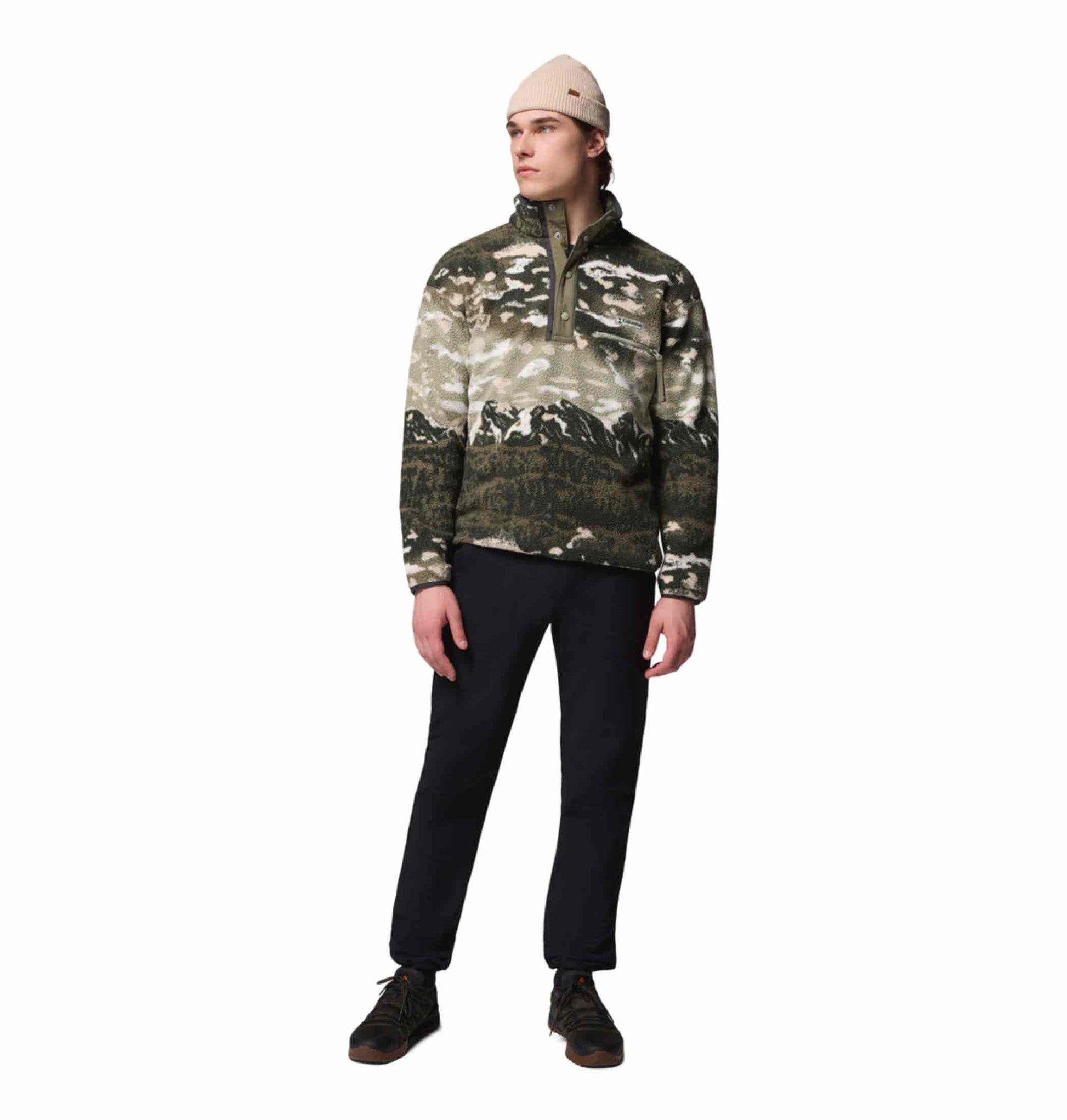 Columbia Men Green Helvetia II Pullover
