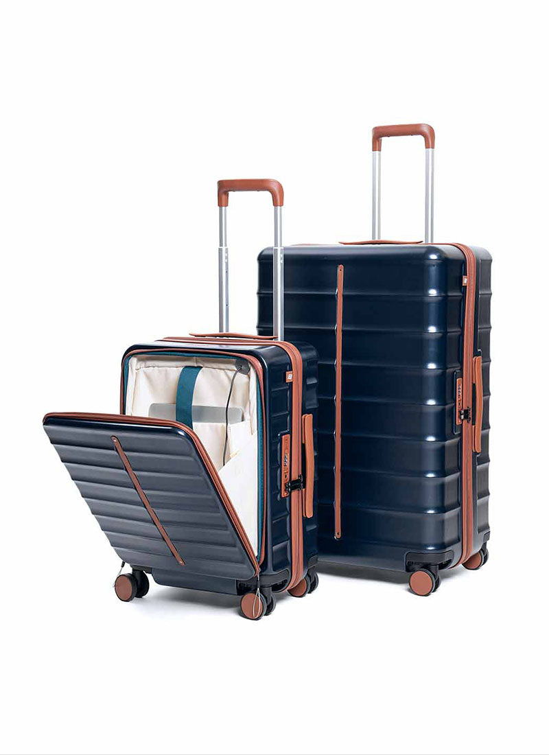 OdysseyPro Combo | Ocean Blue | CabinPro+Large Hard Luggage