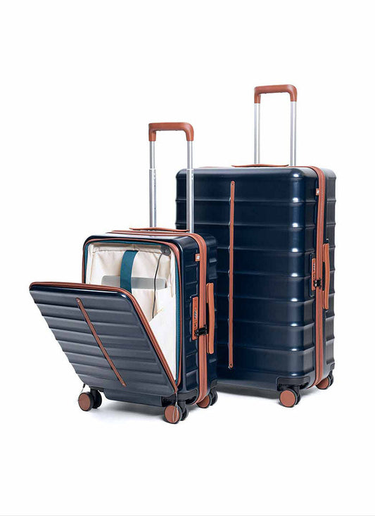 OdysseyPro Combo | Ocean Blue | CabinPro+Large Hard Luggage