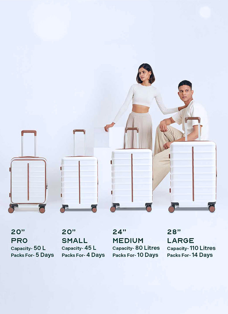 Odyssey | Sand | Large Hard Luggage