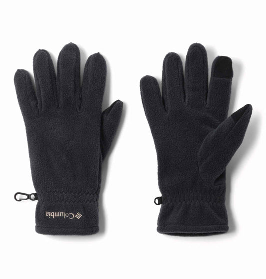 Columbia Mens Black M Steens Mountain II Fleece Gloves