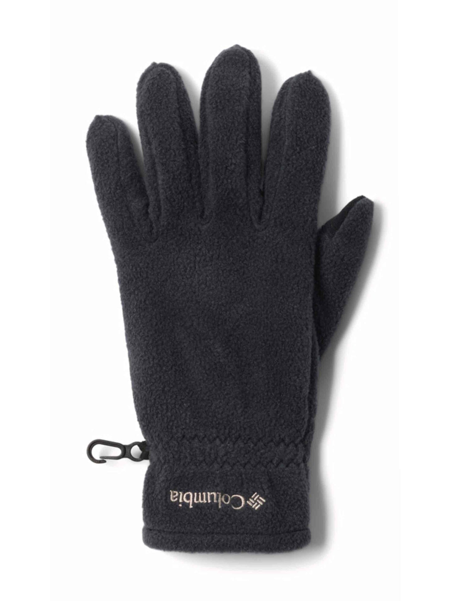 Columbia Mens Black M Steens Mountain II Fleece Gloves