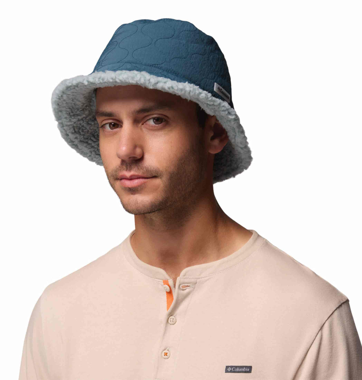 Columbia Unisex Teal OmniShield Winter Pass II Reversible Bucket Hat