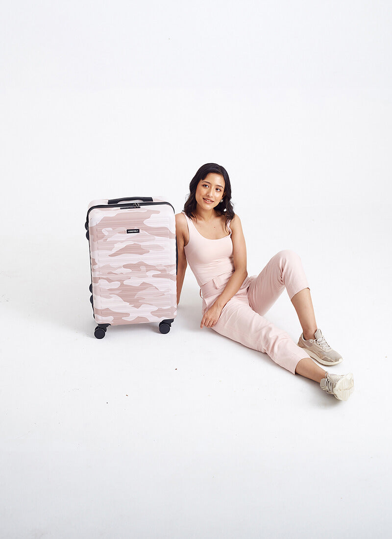 Stark | Camo Peach | Medium Hard Luggage