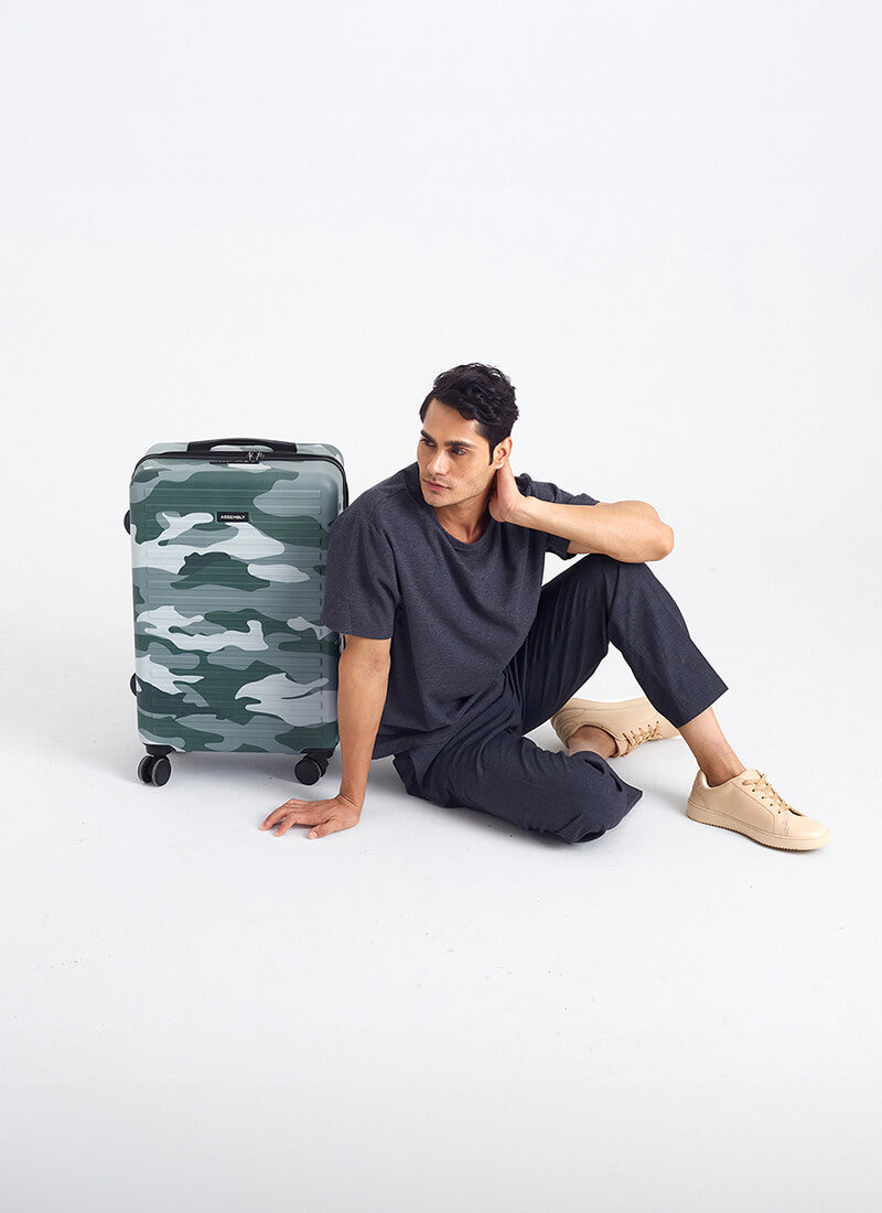 Stark | Camo Green | Medium Hard Luggage