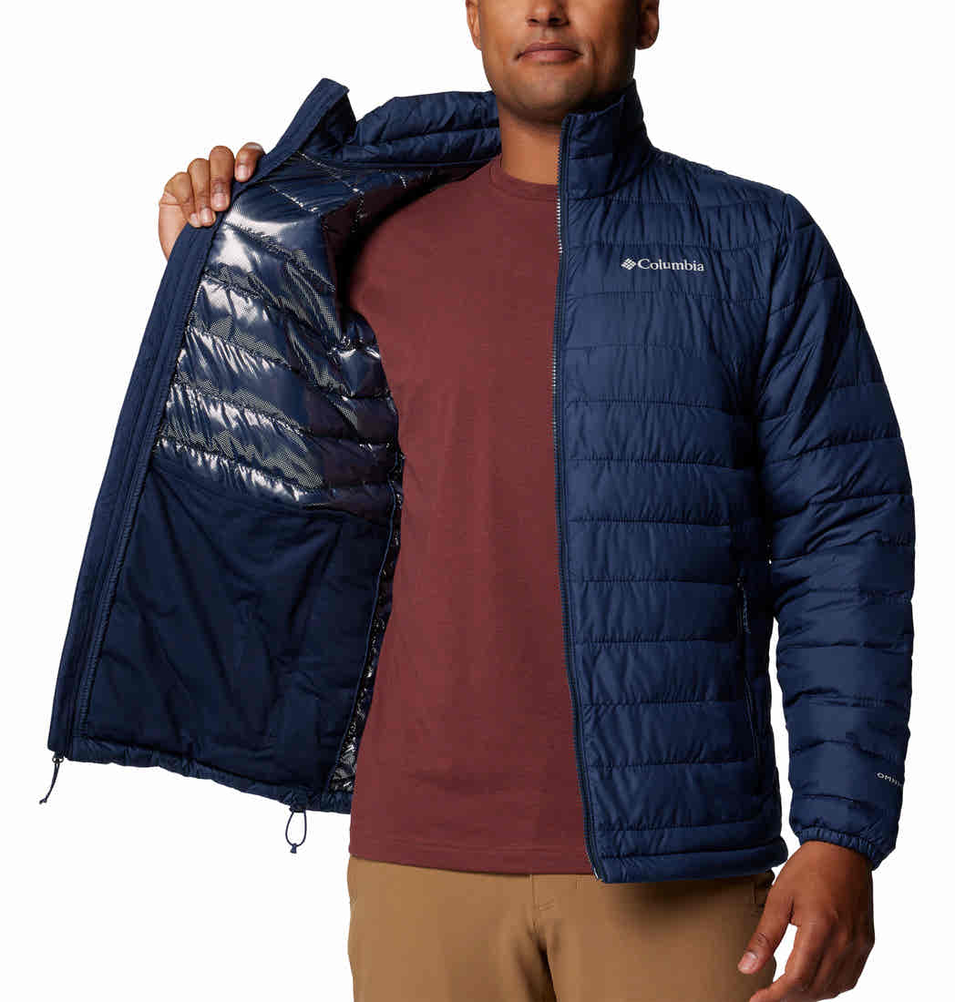 Columbia Men Blue Powder Lite II Jacket