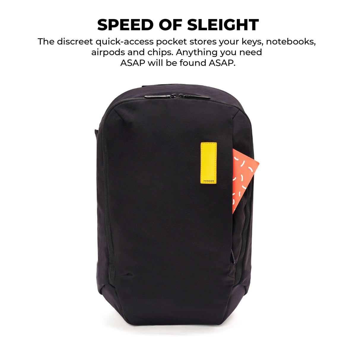 The Aisle Backpack, Ergonomic Design With Padded Straps_Money Moves