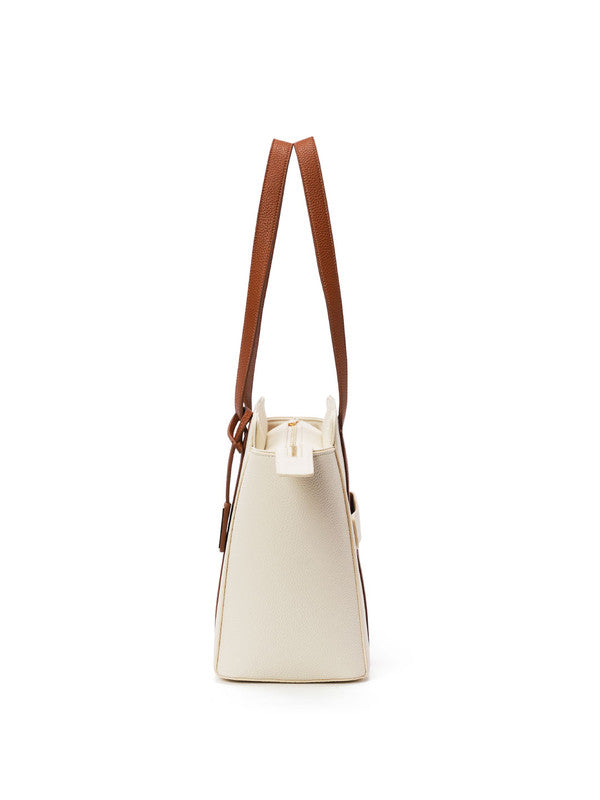 The Sunflower Tote_Coconut Cream