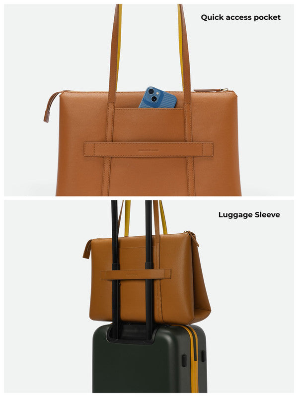 Easy Going Tote_Tan Lines