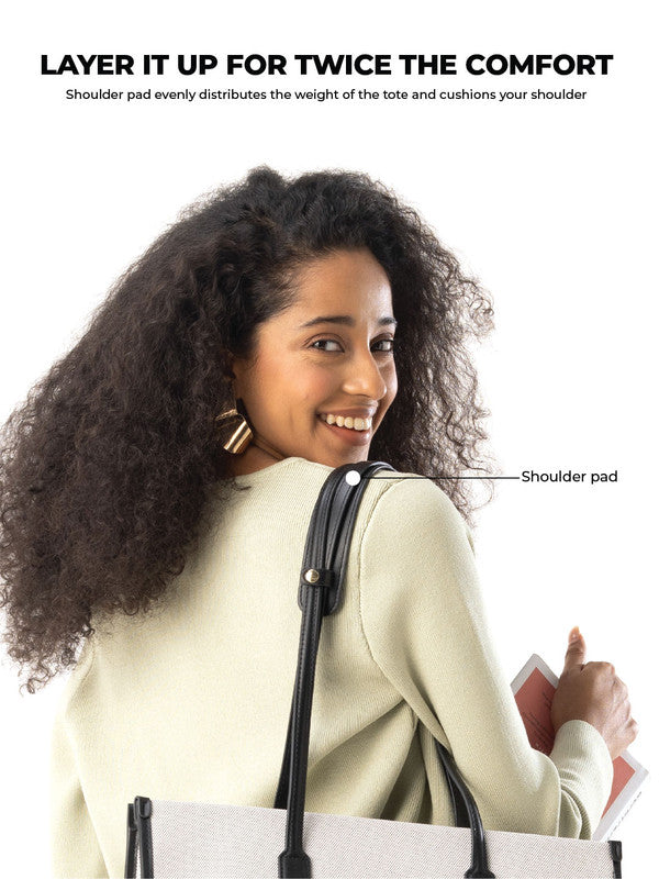 The Skye Tote_Coconut Cream