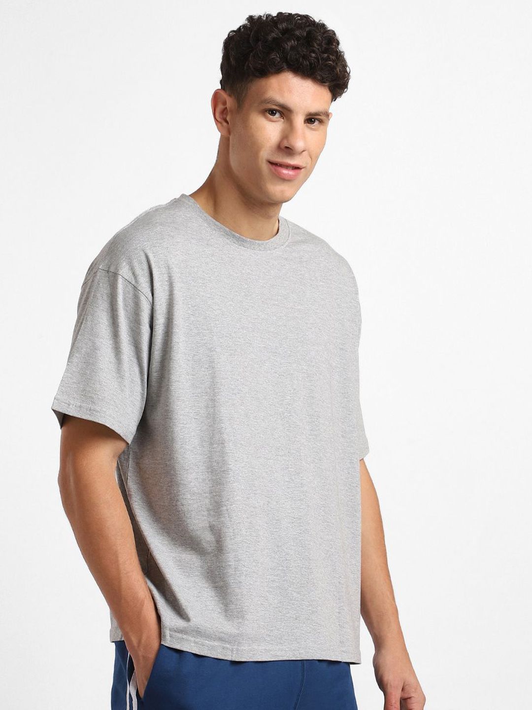 NOBERO Men Pack of 2 Oversized Cotton T-shirt