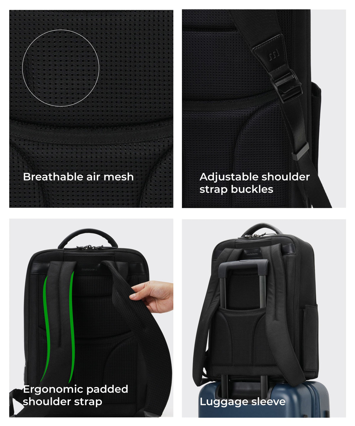 Mokobara Small 19 L Laptop Backpack The Work 2.0_Money Moves