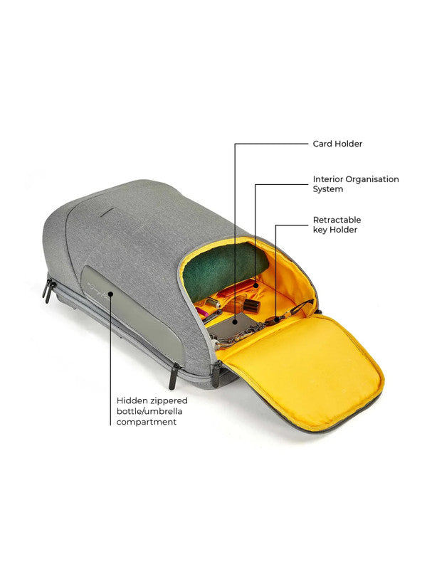 The Transit Backpack Unisex Multipurpose Bag_Seize The Gray