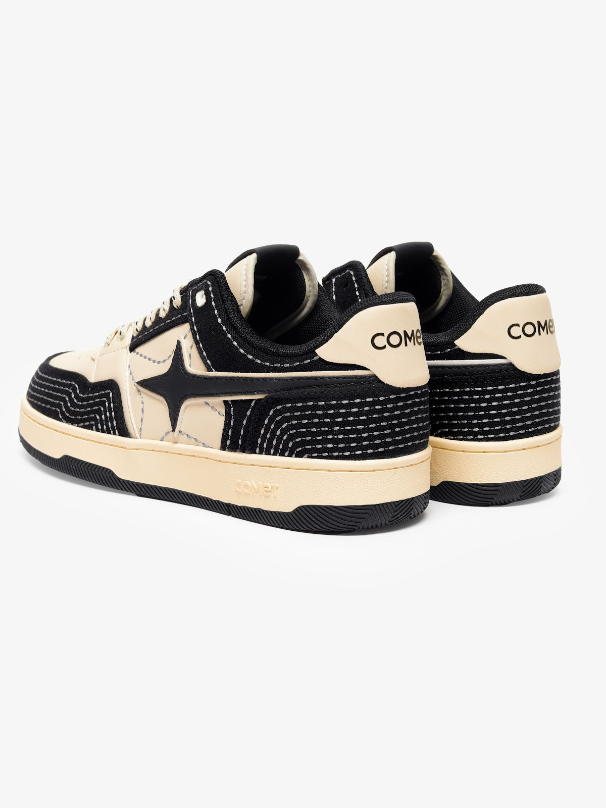 Comet Unisex X Lows Piano Black Sneaker