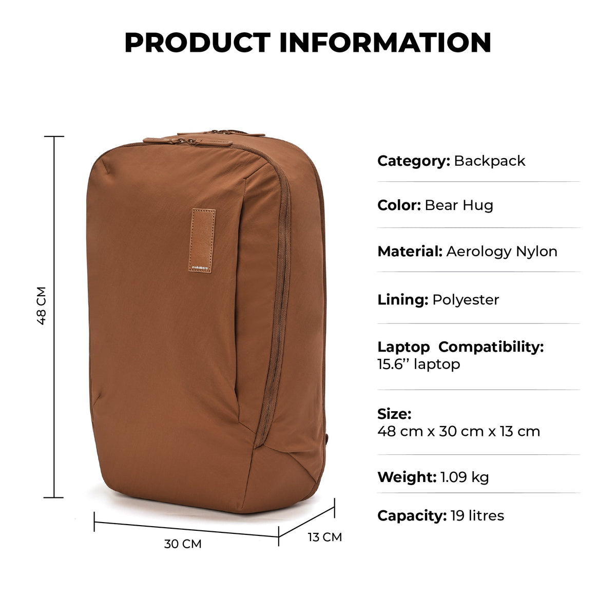 The Aisle Backpack, Ergonomic Design With Padded Straps_Bear Hug