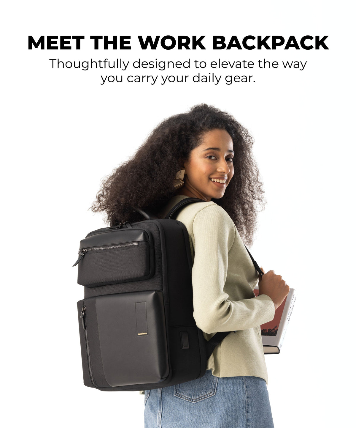Mokobara Small 19 L Laptop Backpack The Work 2.0_Home Grown Sunray