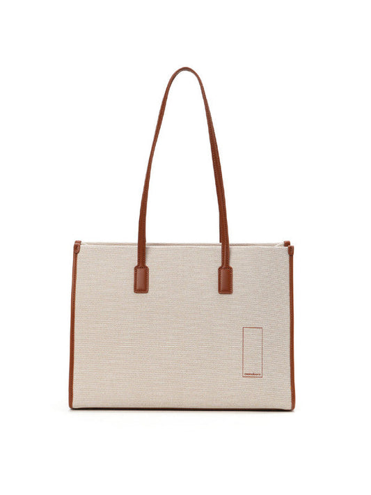 The Skye Tote_Coconut Cream