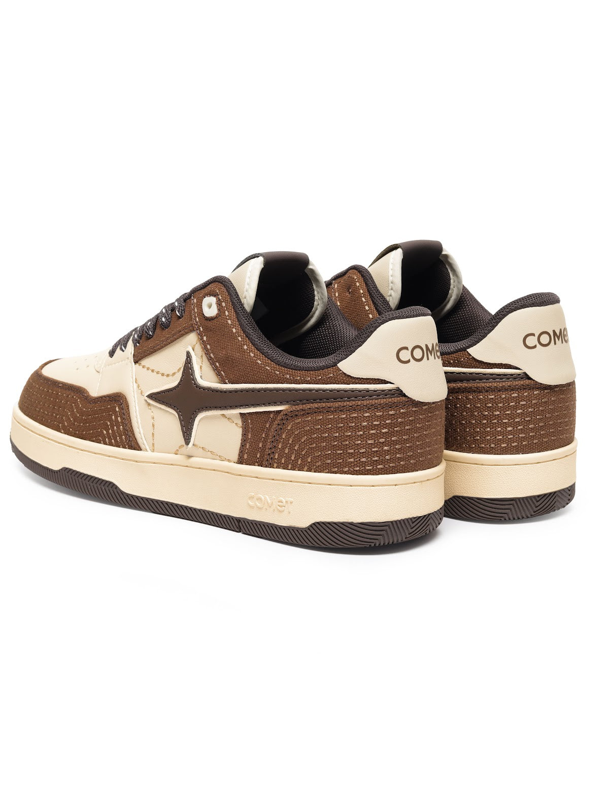 Comet Unisex X Lows Saddle Brown Sneaker