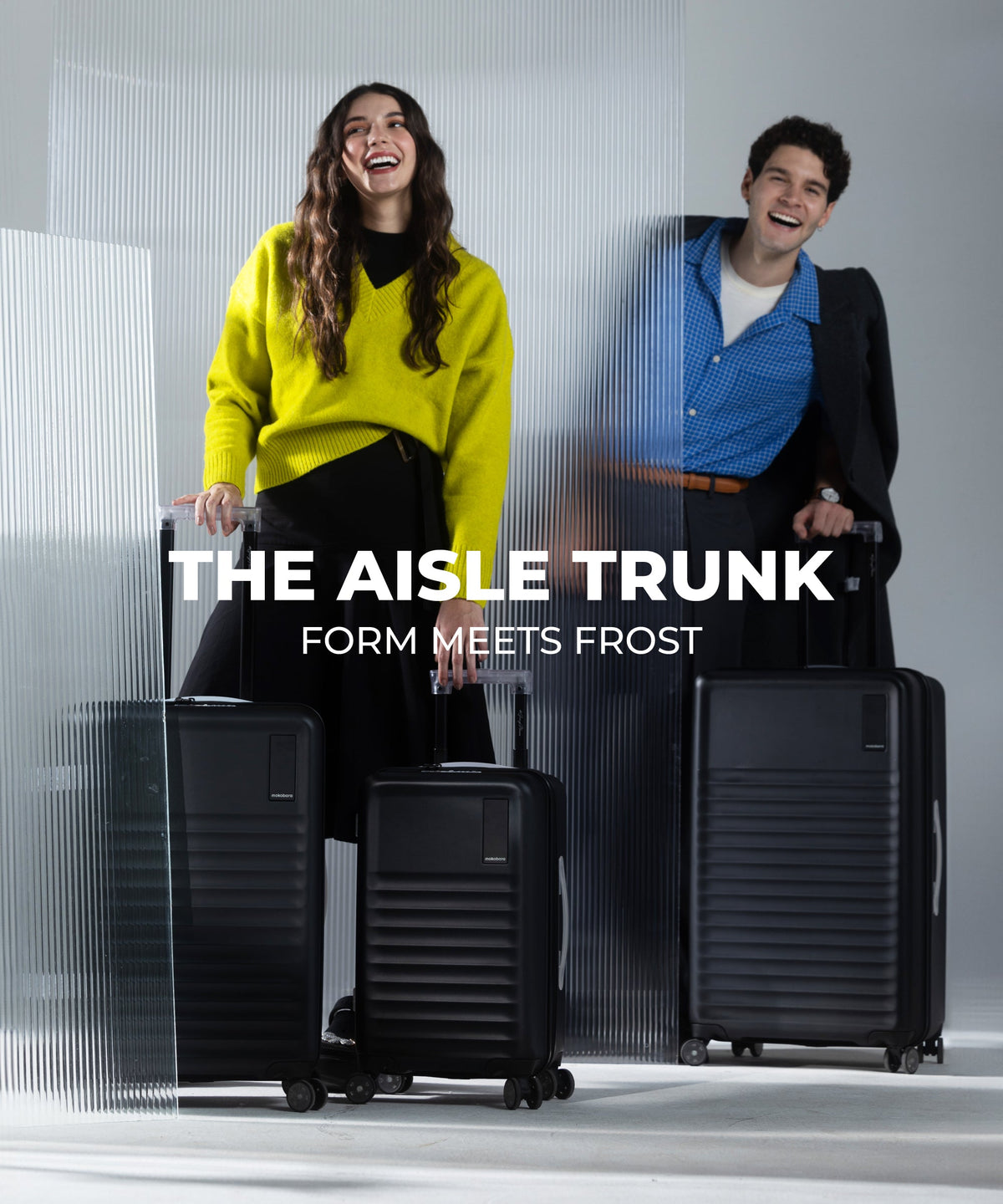 The Aisle Trunk - Set of 3_Black