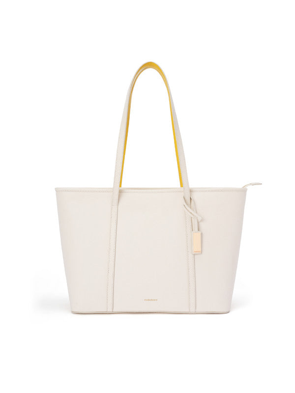 The Astrid Tote_Oatmilk
