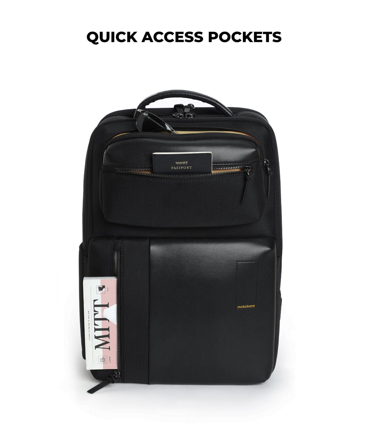 Mokobara Small 19 L Laptop Backpack The Work 2.0_Money Moves