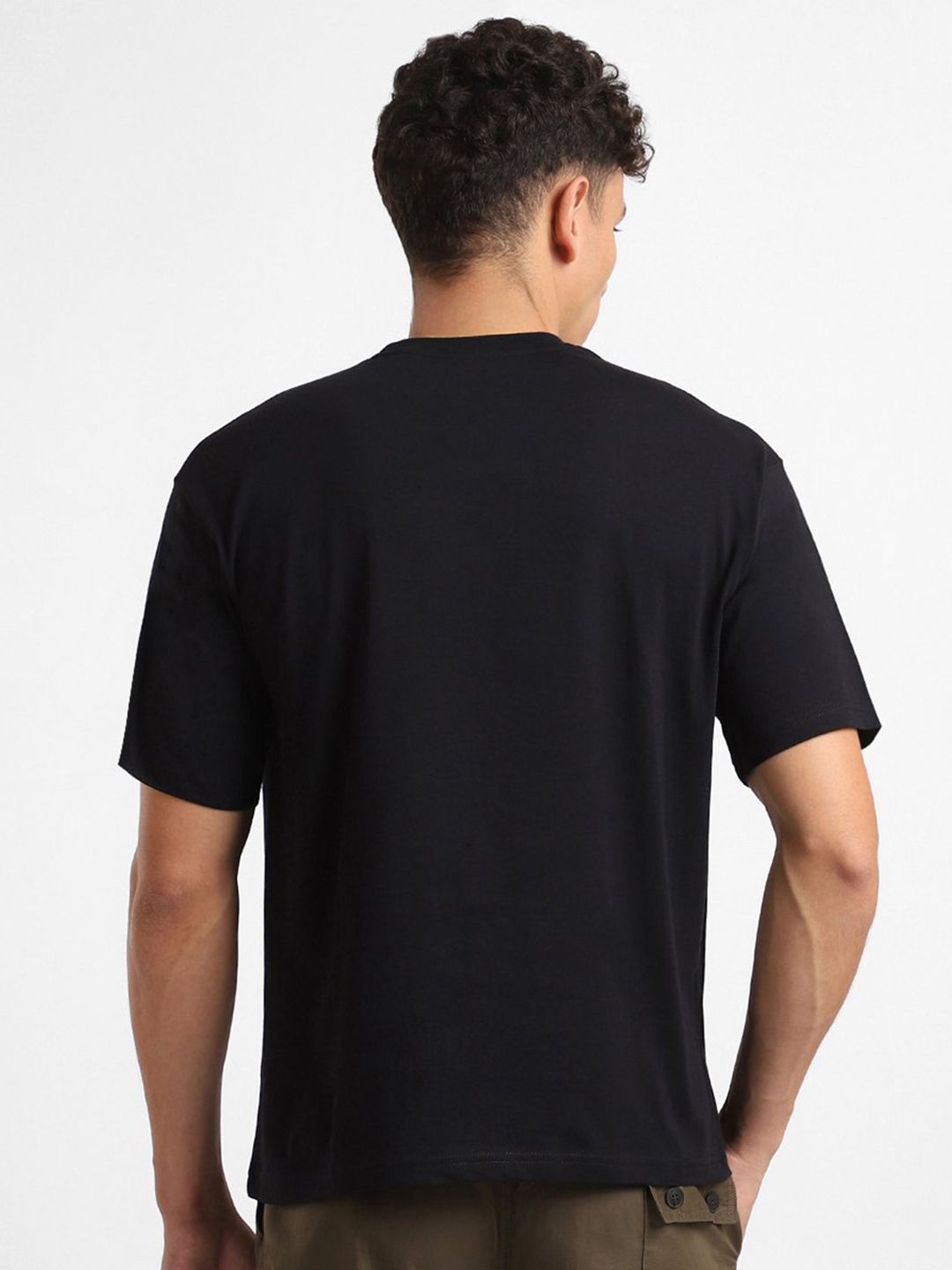 NOBERO Men Oversized Round Neck Cotton T-Shirt Pack