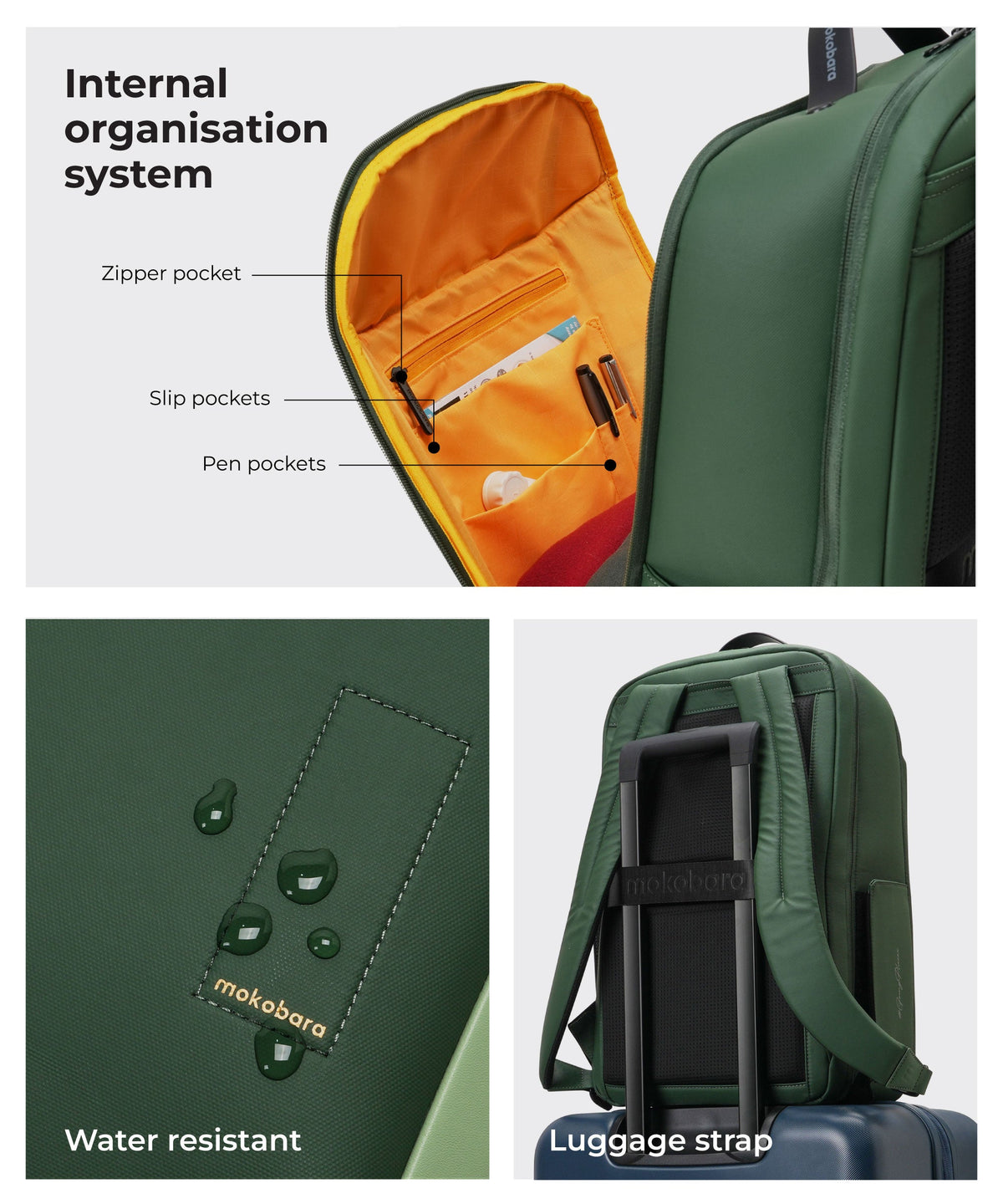 The Autopilot Backpack Multipurpose Laptop Backpack_Green Energy