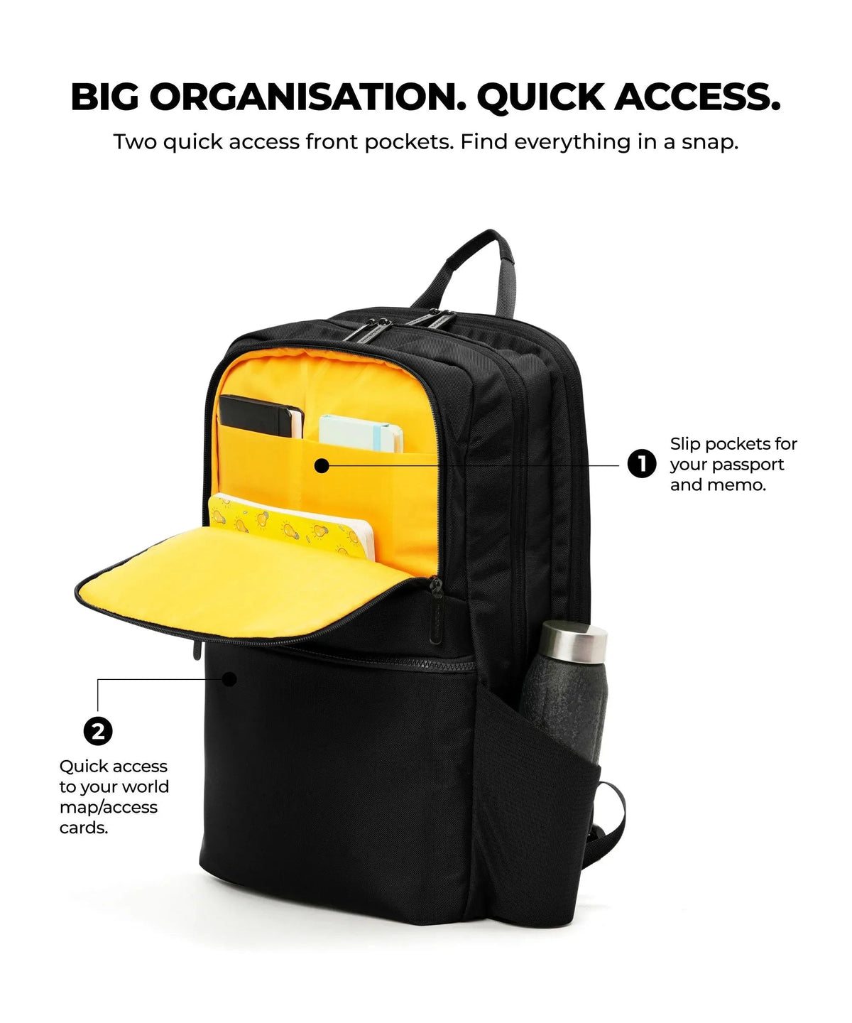 The Kaleido Backpack for Work, Travel, and Daily Use_Money Moves
