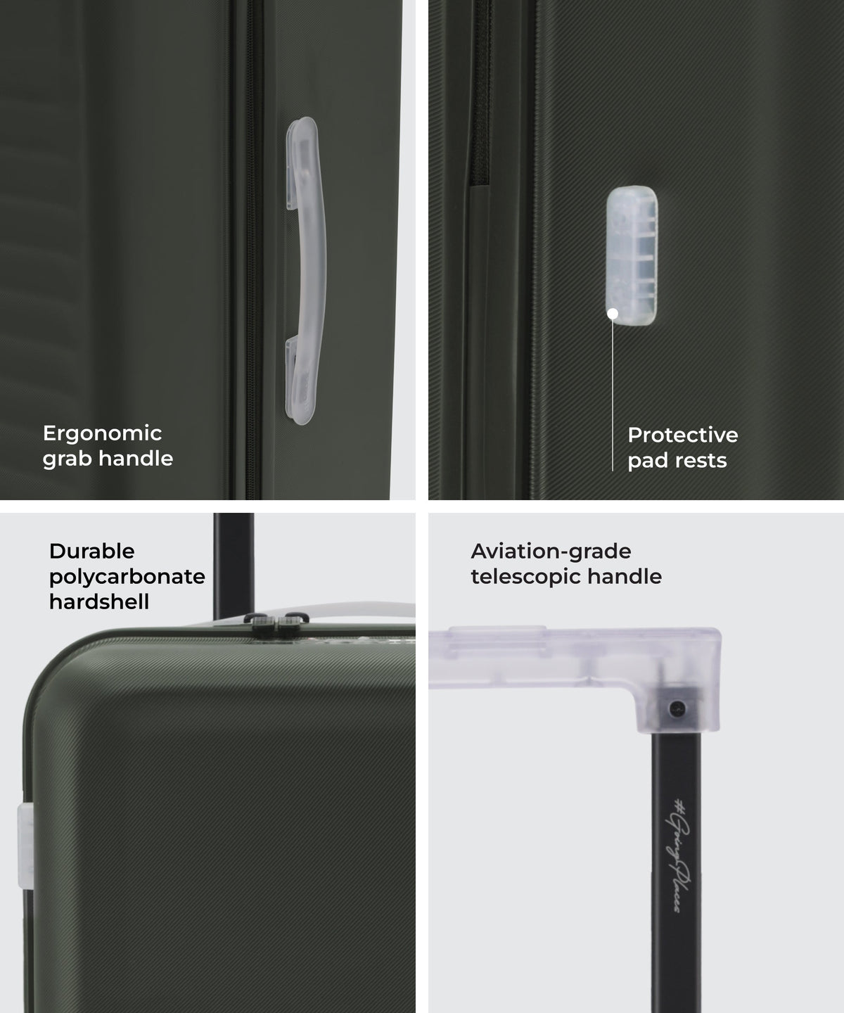 The Aisle Trunk - Set of 3_Olive