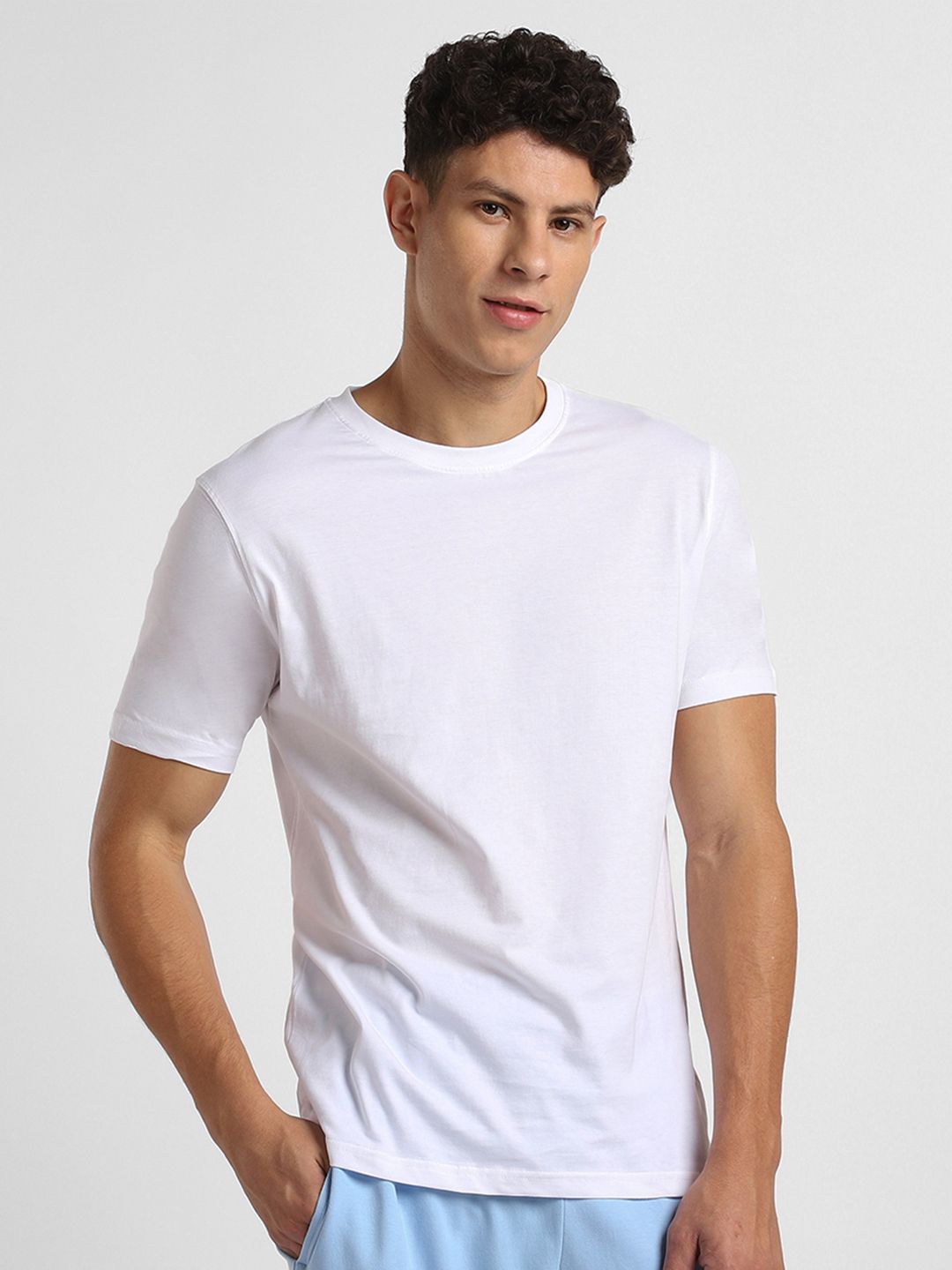 NOBERO Men Pack of 3 Cotton T-shirt
