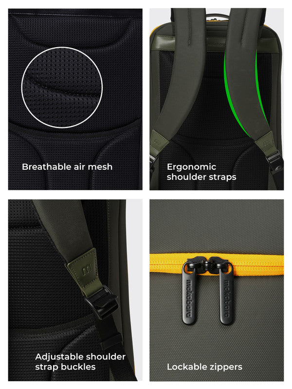 The Transit Backpack Unisex Multipurpose Bag_Home Grown Sunray