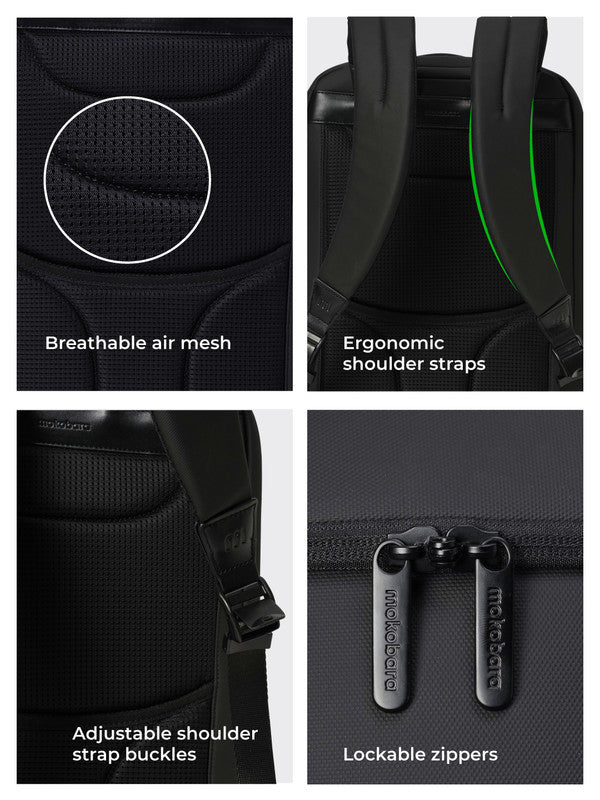 The Transit Backpack Version 2.0 Unisex Multipurpose Bag_ Money Moves