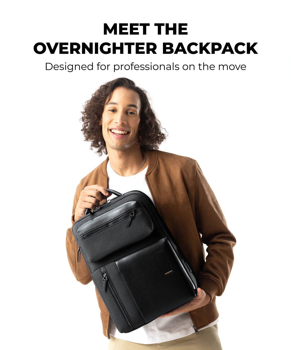 The Overnighter Backpack Unisex Multipurpose Laptop Backpack_Money Moves