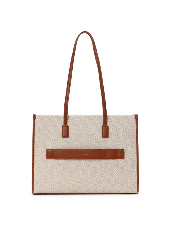 The Skye Tote_Coconut Cream