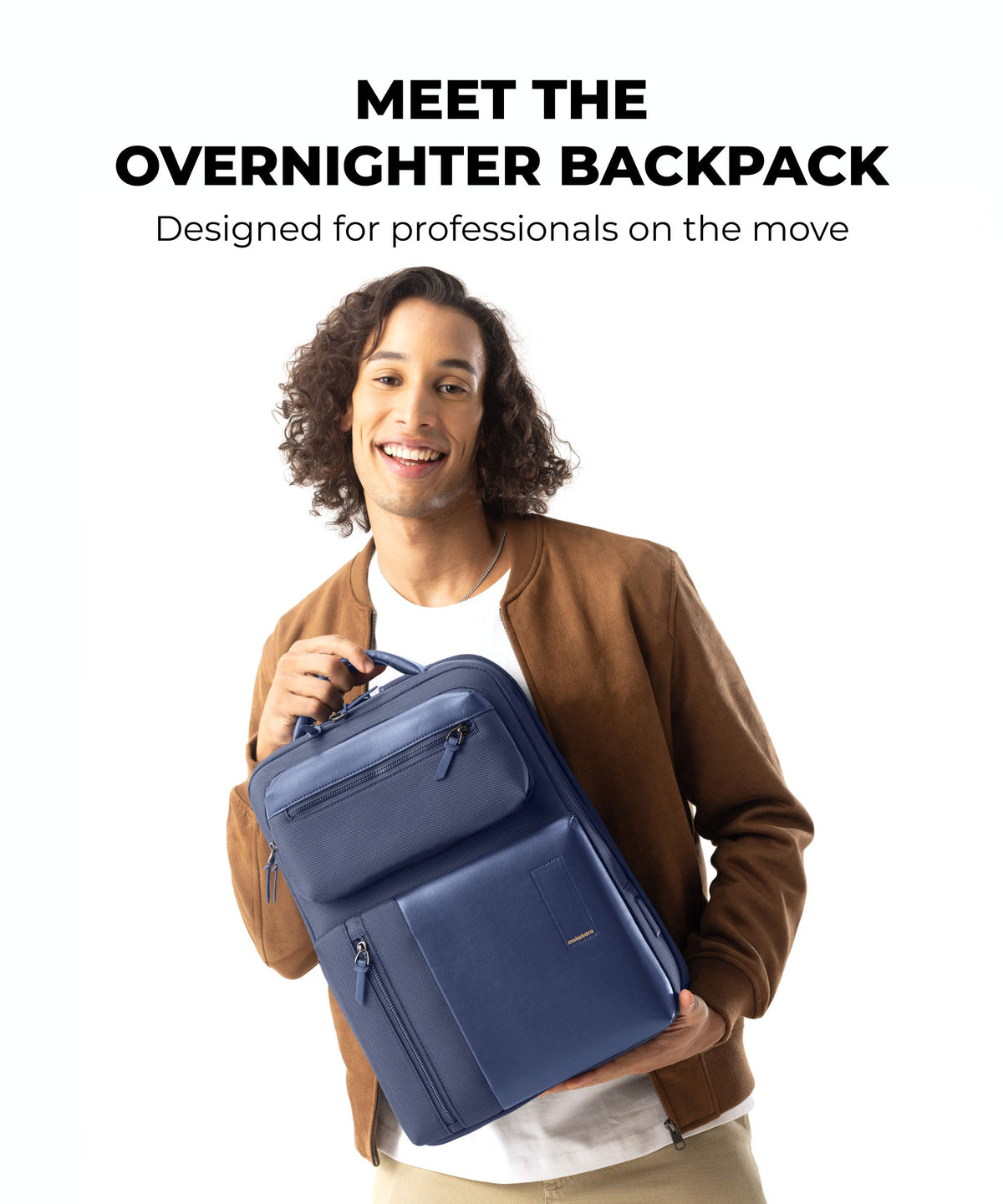 The Overnighter Backpack Unisex Multipurpose Laptop Backpack_Headspace