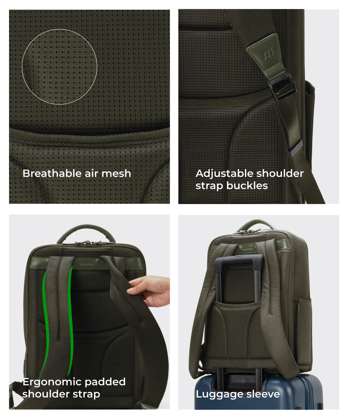 Mokobara Small 19 L Laptop Backpack The Work 2.0_Home Grown Sunray