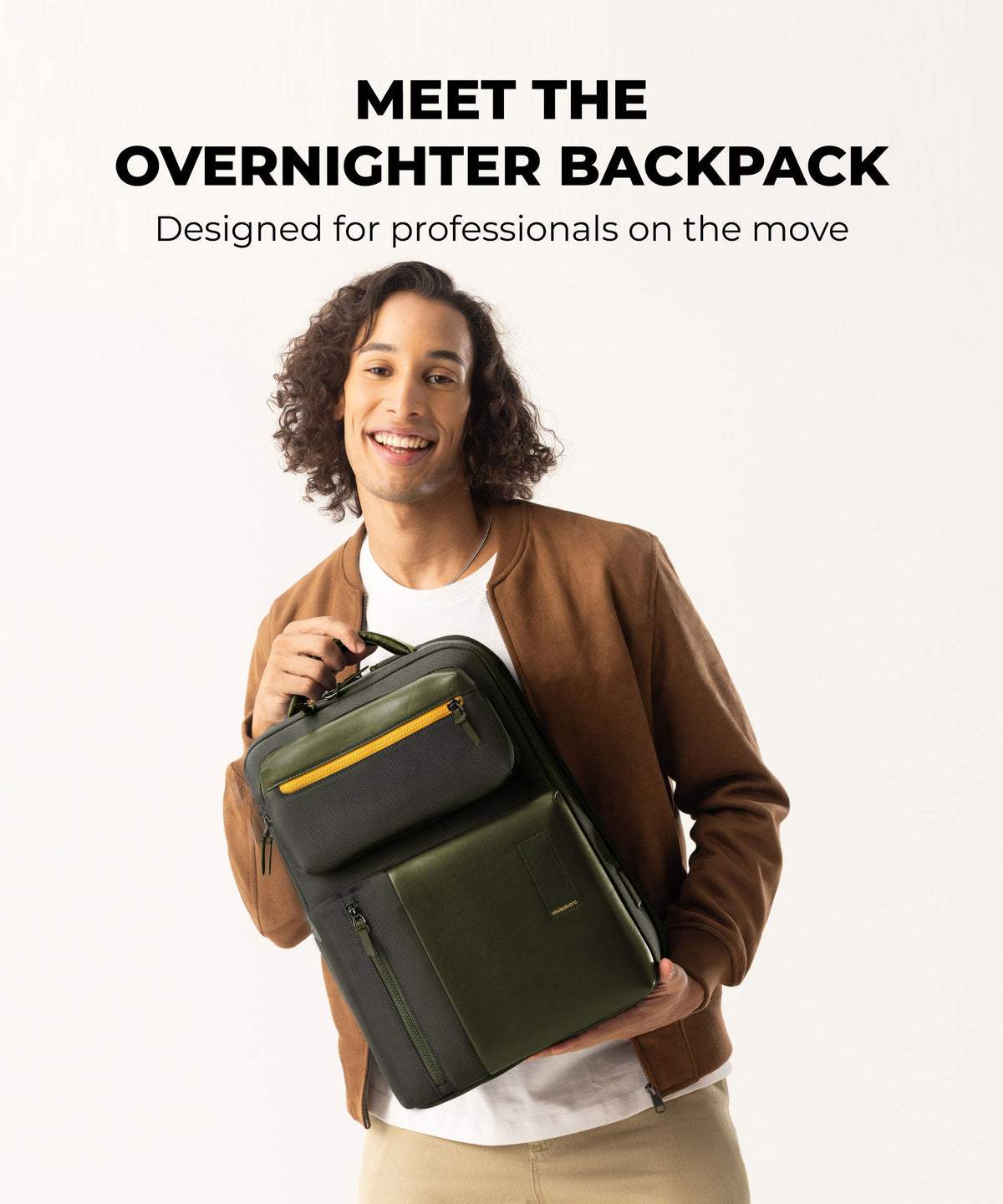 The Overnighter Backpack Multipurpose Laptop Backpack_Home Grown Sunray