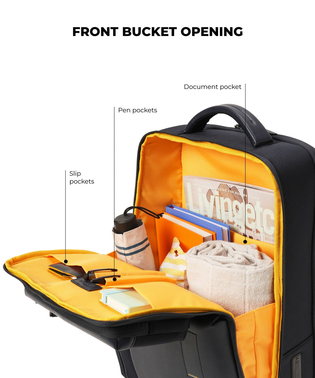 Mokobara Small 19 L Laptop Backpack The Work 2.0_Money Moves