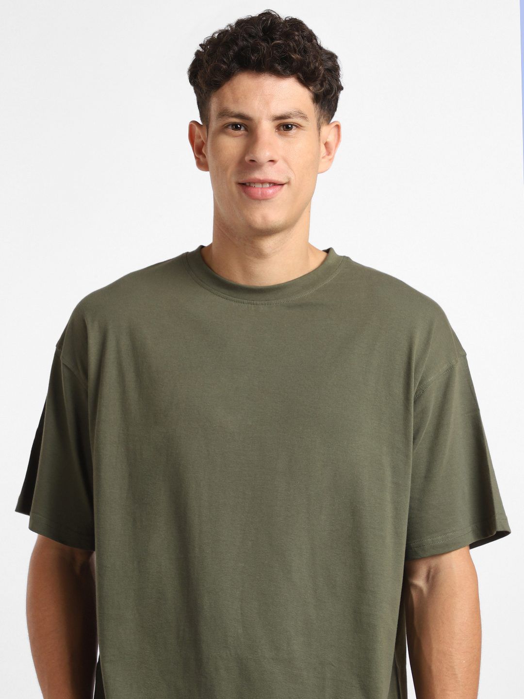 NOBERO Men Oversized Round Neck Cotton T-Shirt Pack