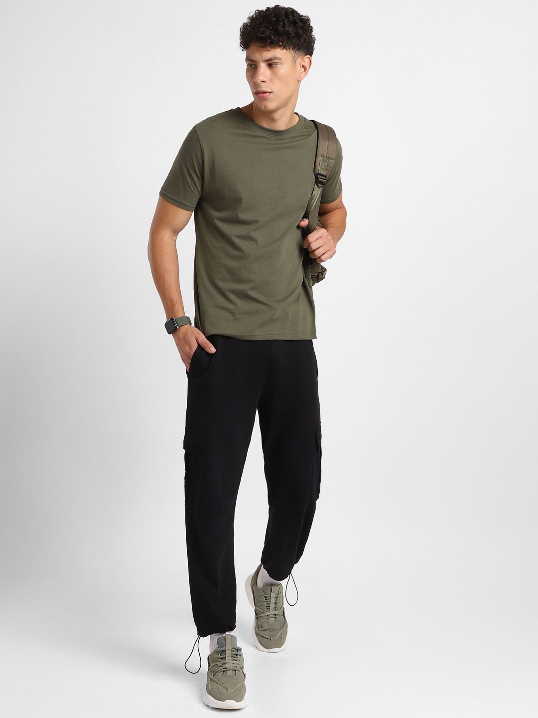 NOBERO Men Pack of 3 Cotton T-shirt
