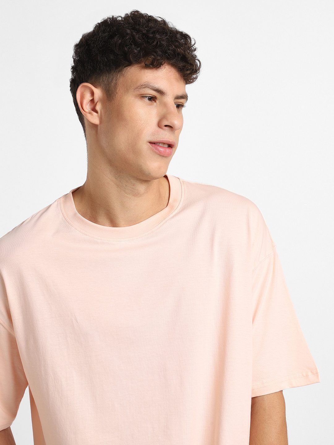 NOBERO Men Pack of 2 Oversized Cotton T-shirt