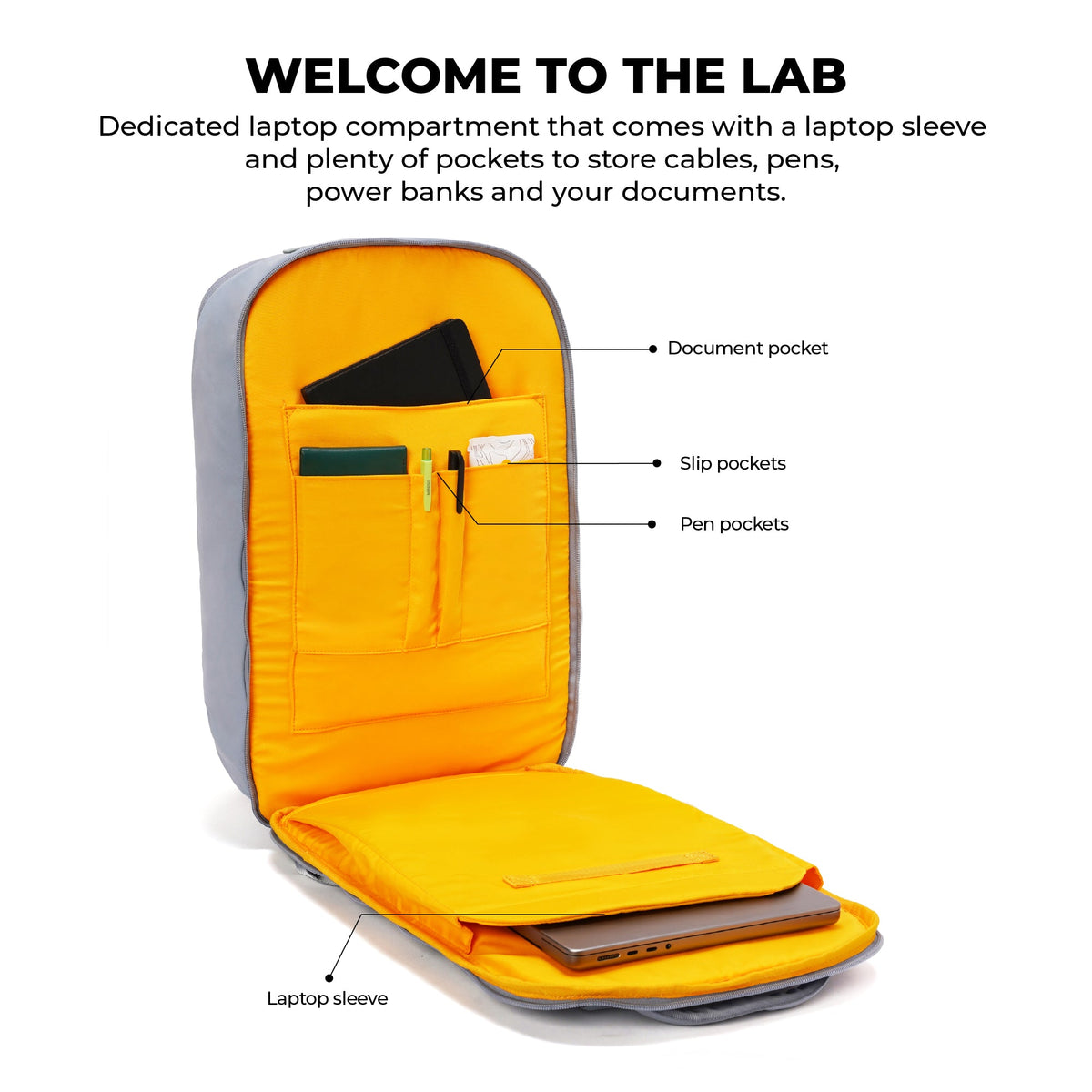 The Aisle Backpack, Ergonomic Design With Padded Straps_Nice Ice