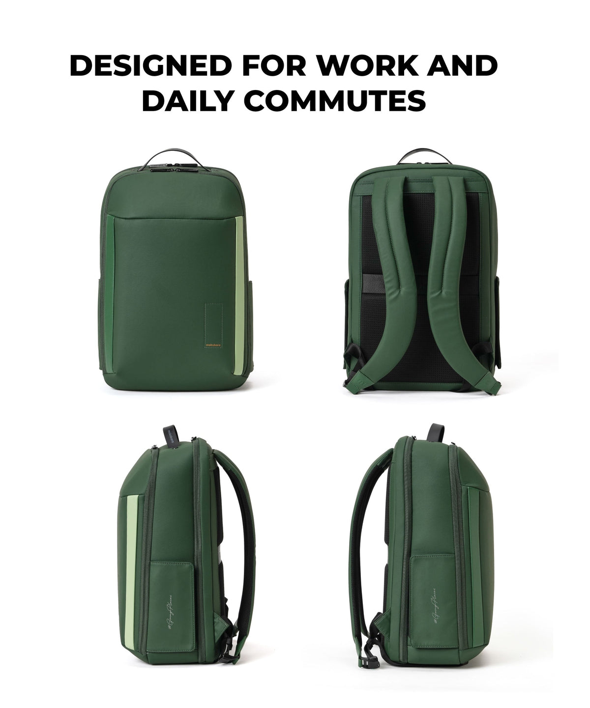 The Autopilot Backpack Multipurpose Laptop Backpack_Green Energy