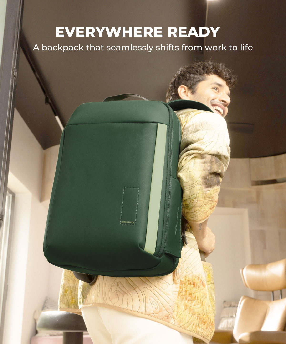 The Autopilot Backpack Multipurpose Laptop Backpack_Green Energy
