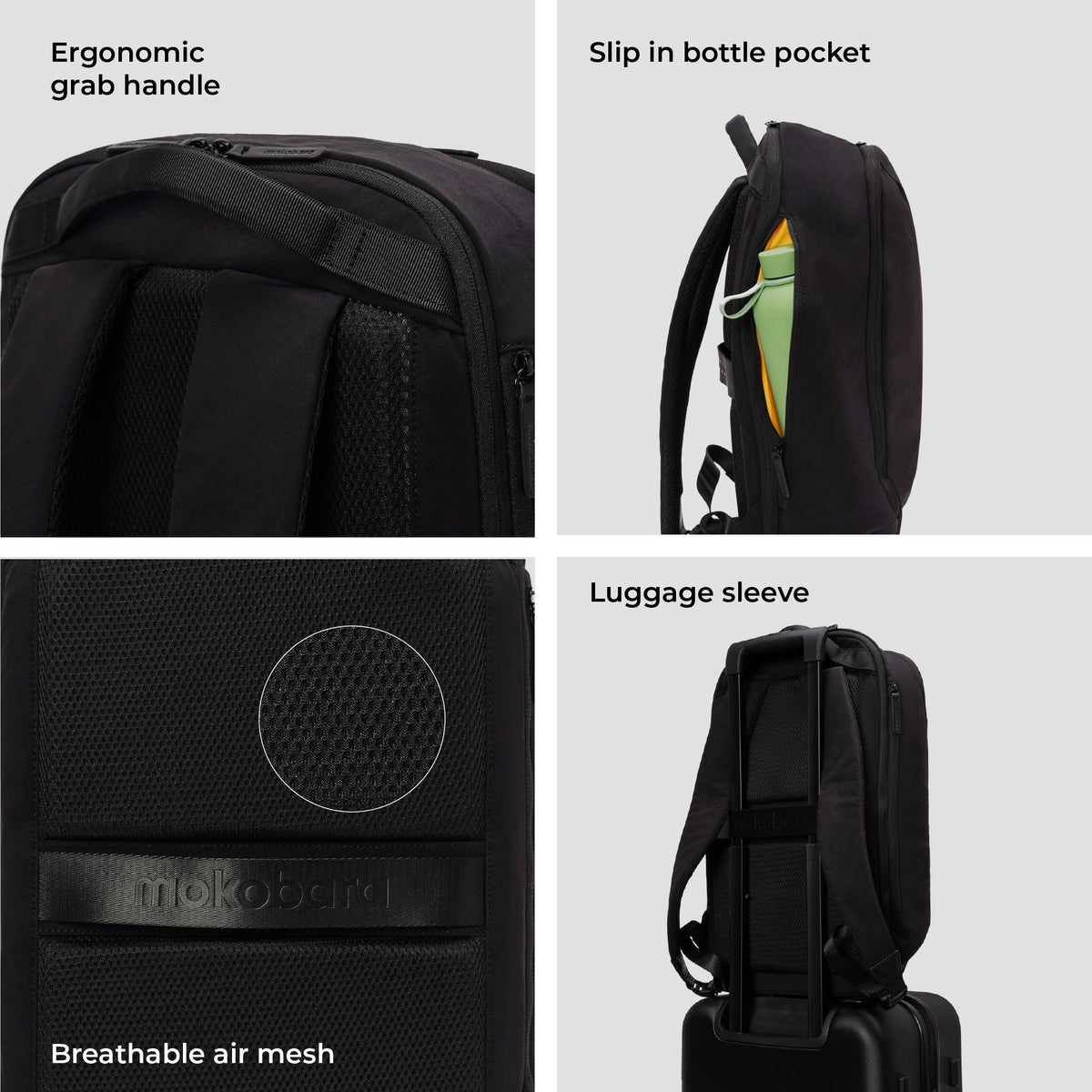 The Aisle Backpack, Ergonomic Design With Padded Straps_Money Moves